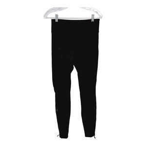 Lululemon 6 black zipper ankle leggings​